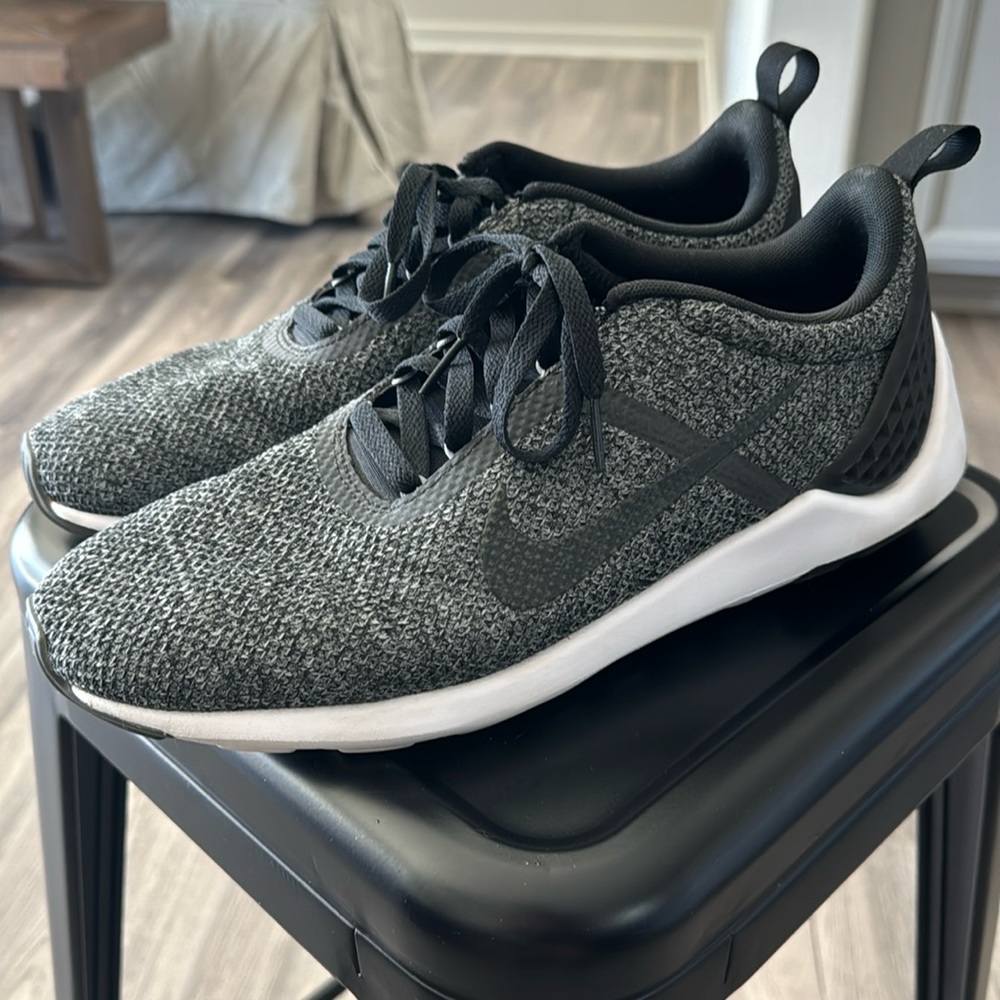 Nike Lunarestoa 2 Grey/Black 821772-001 Men's Training Sneakers Size 12